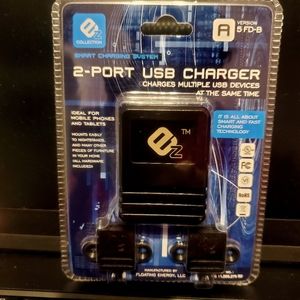 2 Port USB Charger EZ Collection Intelligent Charging System